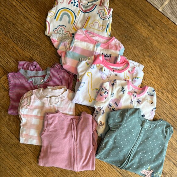 Baby Girl PJ Bundle (8 Items) | 18-24 Months - Picture 3 of 3